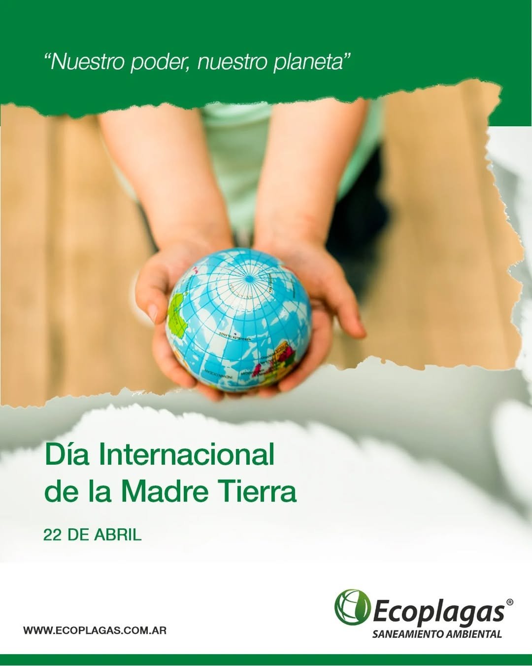 Día Internacional de la Madre Tierra: reflexionamos sobre nuestro compromiso diario con el cuidado del ambiente y la construcción de hábitos más responsables.